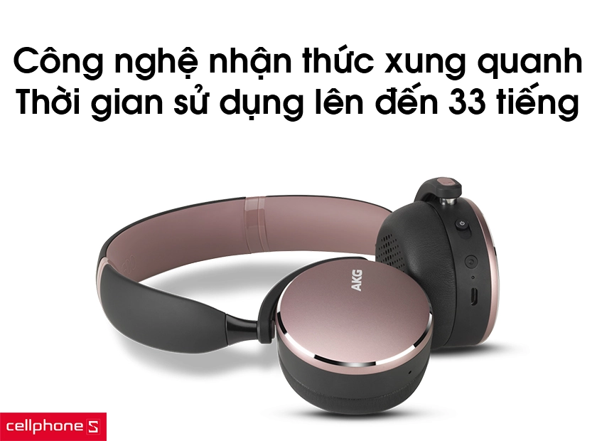 Công nghệ nhận thức xung quanh cùng thời gian sử dụng lên đến 33 tiếng