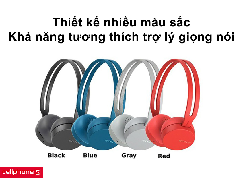 Thiết kế nhiều màu sắc cùng khả năng tương thích với trợ lý giọng nói