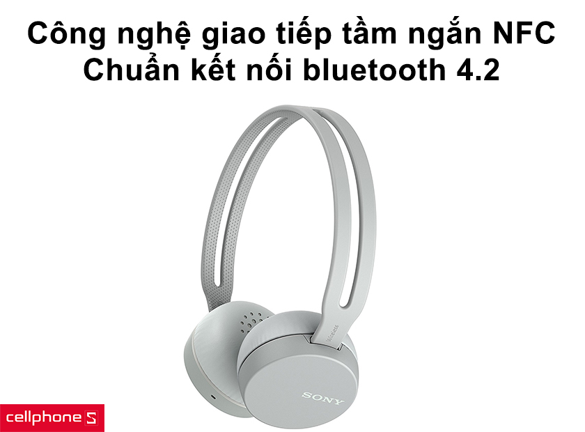 Tích hợp công nghệ giao tiếp tầm ngắn NFC và chuẩn kết nối bluetooth 4.2