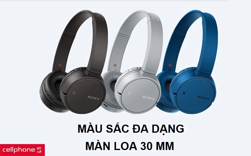 Màu sắc đa dạng cùng định dạng âm thanh rộng với bộ màn loa 30 mm