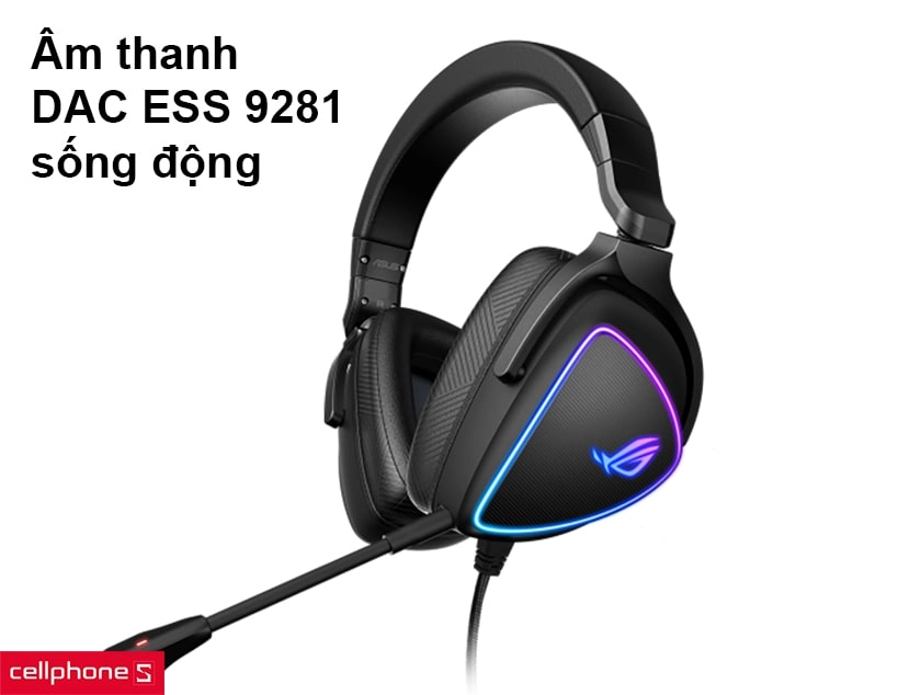 Tai nghe Gaming Asus ROG Delta S
