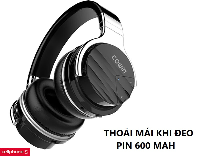 Thiết kế hiện đại, pin dung lượng 750mAh