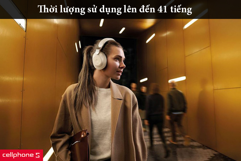 thời lượng sử dụng lên đến 41 tiếng
