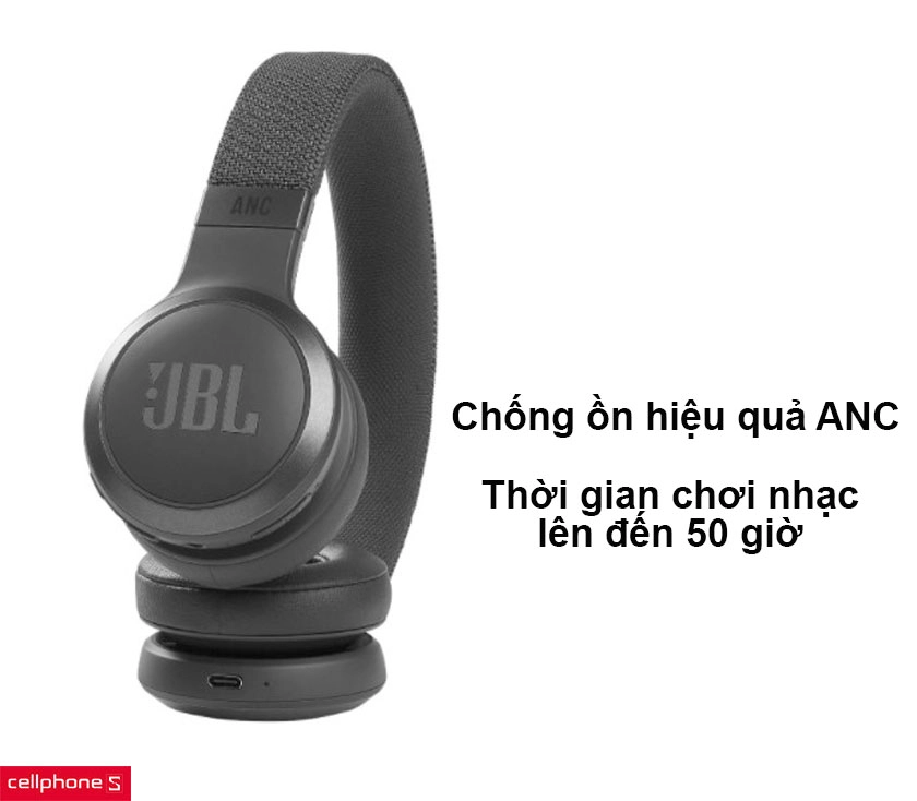 Tai nghe chụp tai JBL Live 460NC