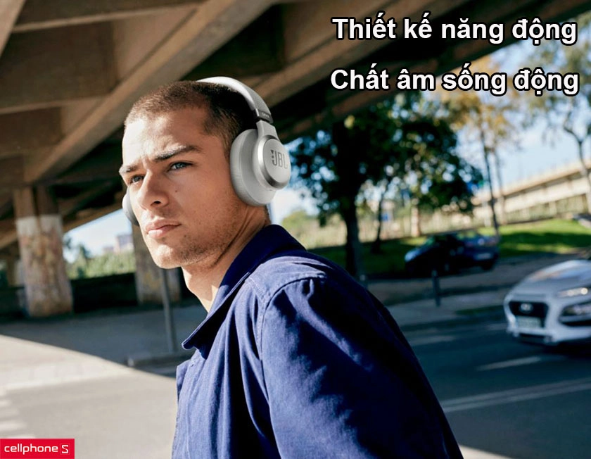 Tai nghe chụp tai JBL Live 660NC