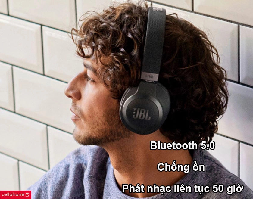 Tai nghe chụp tai JBL Live 660NC