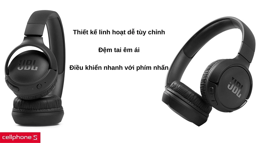 Tai nghe chụp tai JBL Tune 510BT