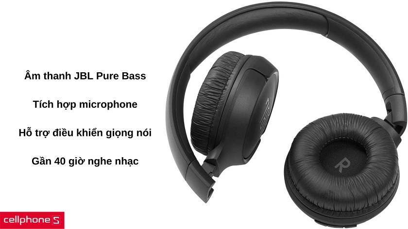 Tai nghe chụp tai JBL Tune 510BT