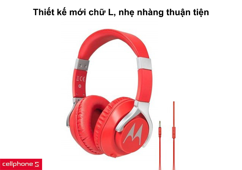 Thiết kế mới chữ L, nhẹ nhàng thuận tiện