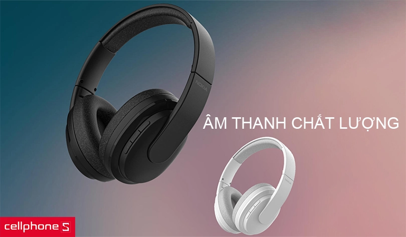 Chất lượng âm thanh tuyệt vời khi phát với kết nối không dây