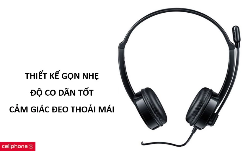 Thiết kế gọn nhẹ, cá tính với độ co giãn tốt cho cảm giác đeo thoải mái