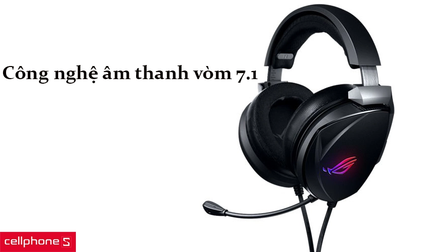 Tai nghe Gaming Asus Rog Theta 7.1