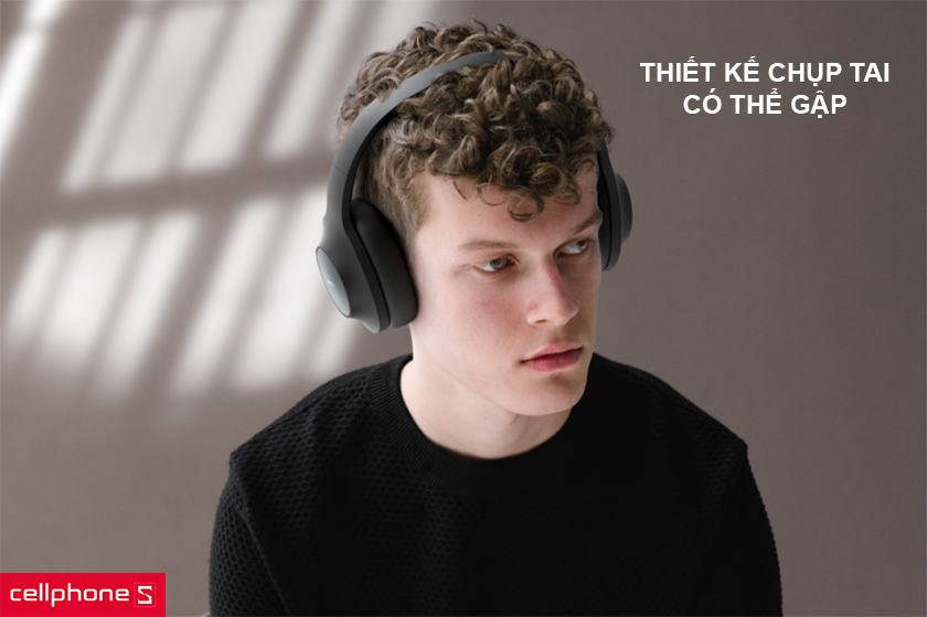 Thiết kế chụp tai, có thể gập
