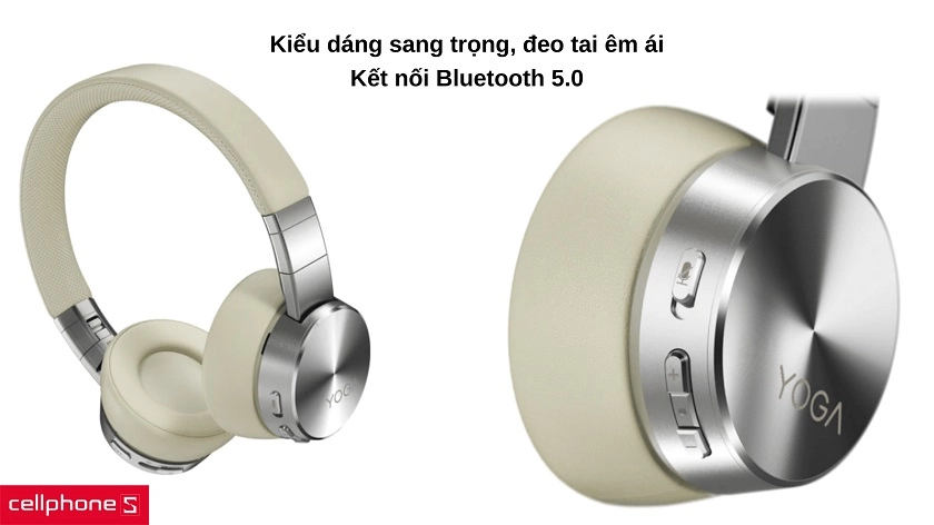 Thiết kế nhẹ, sang trọng và đeo tai êm ái