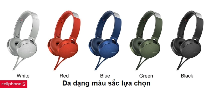 5 màu sắc để thoải mái lựa chọn