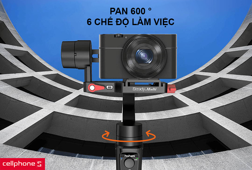 Pan 600 ° và 6 chế độ làm việc