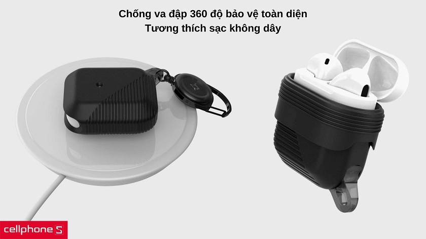Ốp Airpods 1/2 Raptic Radius Case