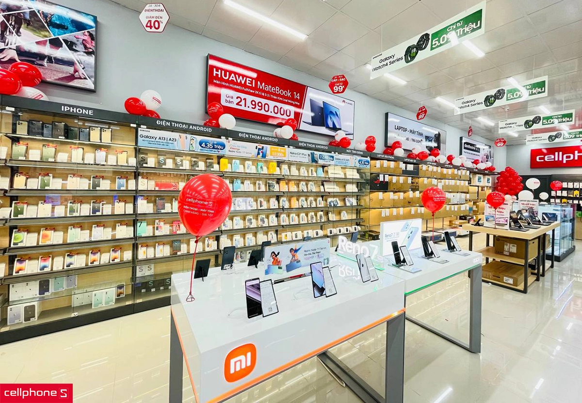 Ưu đãi ngày khai trương cửa hàng điện thoại Tây Hồ - Hà Nội