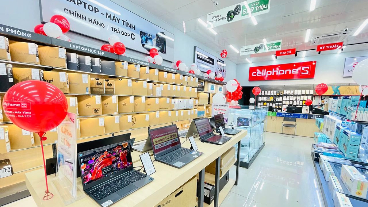 CellphoneS khai trương cửa hàng điện thoại CellphoneS An Giang