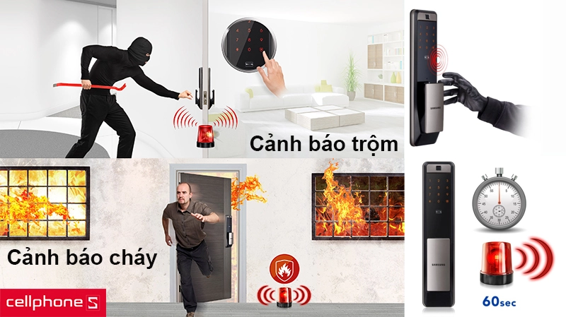 chuông cảnh báo trong mọi tác vụ