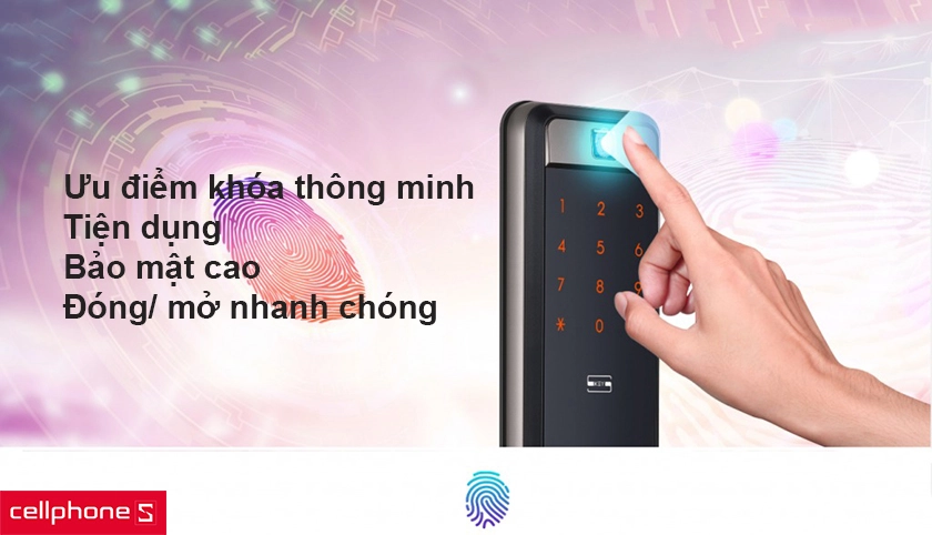 Ưu, nhược điểm của khóa thông minh