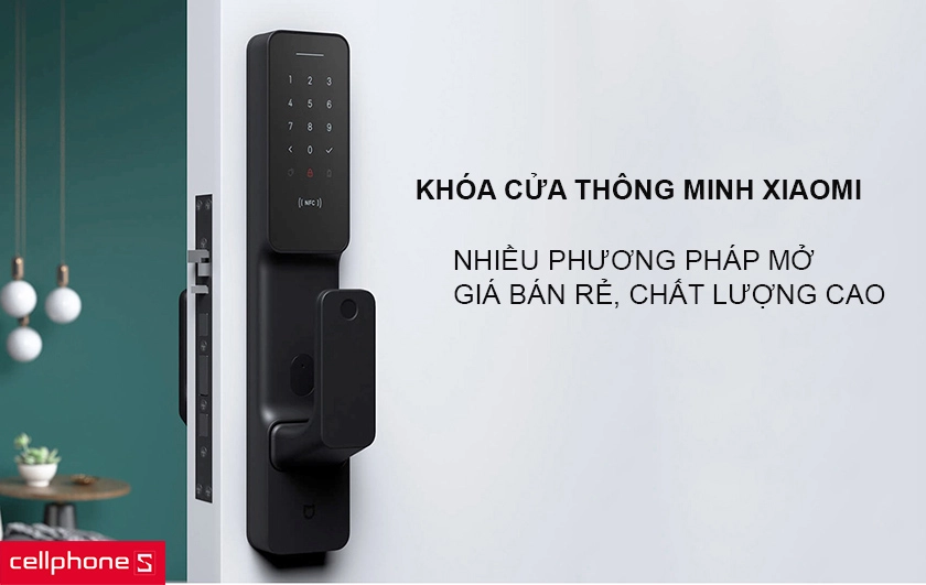 Khóa cửa thông minh thương hiệu Xiaomi