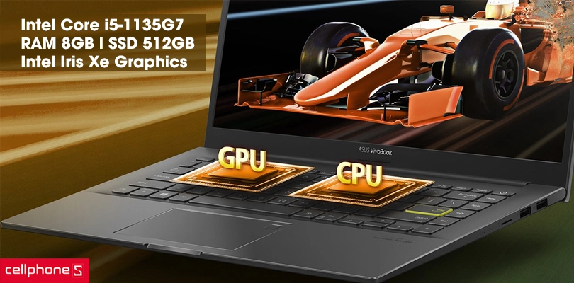 Laptop ASUS Vivobook A515EA-L12033W