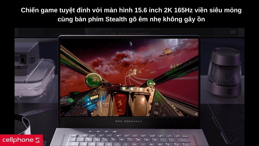 Laptop ASUS Gaming ROG Zephyrus G15 GA503QM-HQ097T