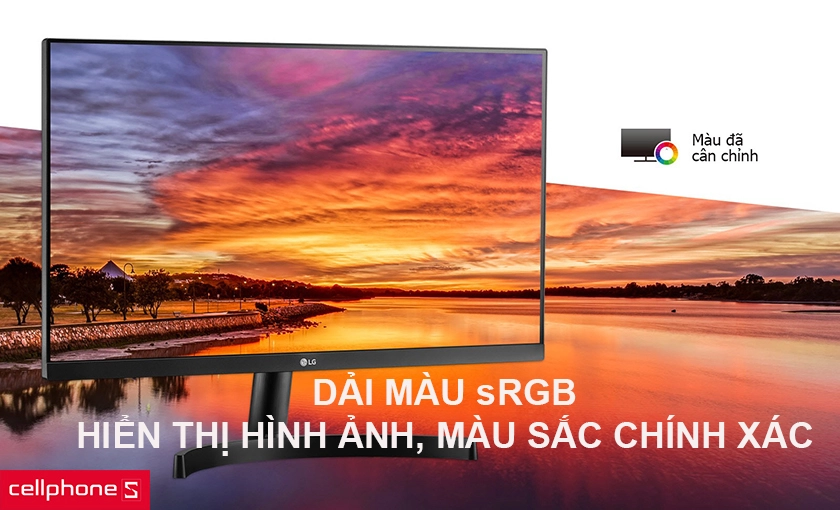 ộ phân giải Full HD cùng dải màu sRGB