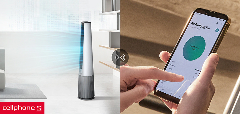 Kết nối wifi và điều khiển thông minh qua ứng dụng
