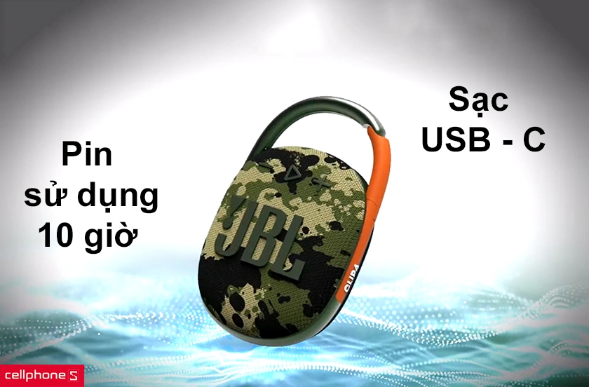 Pin sạc nhanh qua cổng USB - C