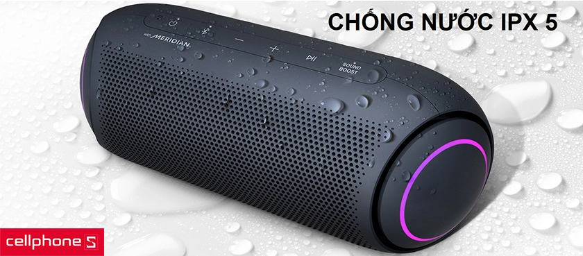 khả năng chống nước IPX5