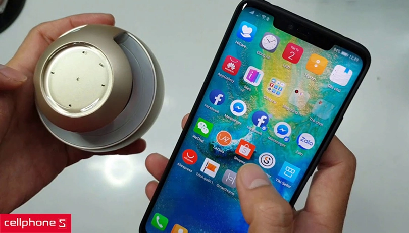 Cách kết nối loa Huawei để sử dụng