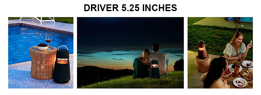 Công suất 120W, bộ driver vững chắc