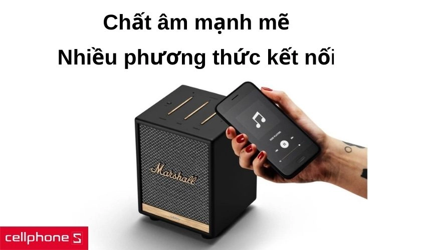 Chất âm sống động và hỗ trợ kết nối Airplay 2, Bluetooth 5.0