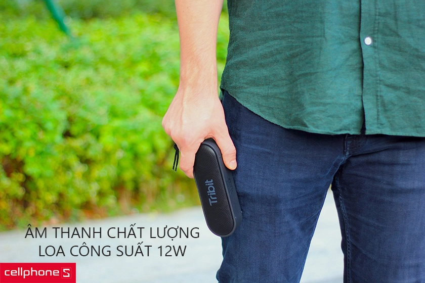 Âm thanh chất lượng với loa công suất 12W