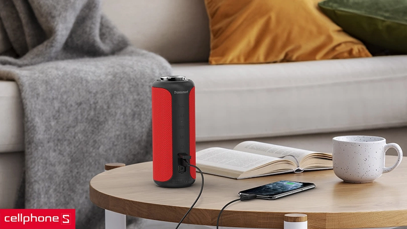 Loa bluetooth Tronsmart Element T6 Plus Upgraded 40W - Thiết kế nhỏ gọn