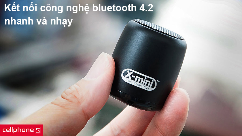 Kết nối công nghệ bluetooth 4.2, sử dụng thoải mái trong 1 ngày