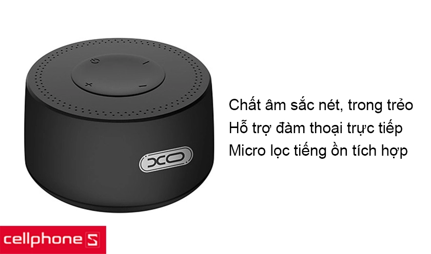 Chất âm sắc nét và hỗ trợ đàm thoại với chất lượng cao cấp