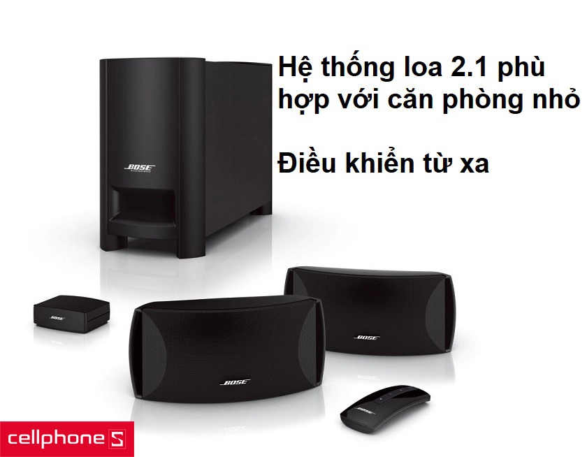 Những dòng loa bose điển hình - -	Bose CineMate 