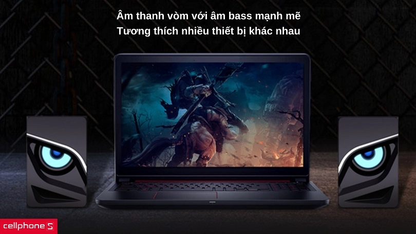 Âm thanh vòm mạnh mẽ tuyệt hảo