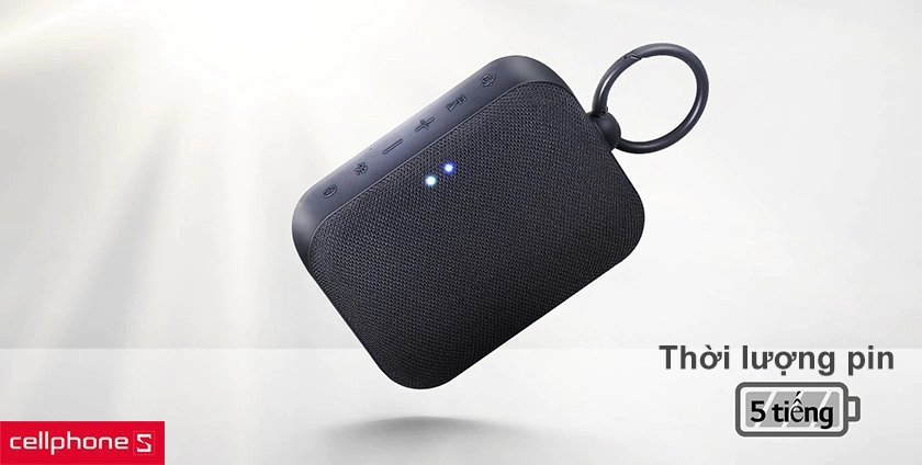 thời lượng lên đến 5 giờ sử dụng