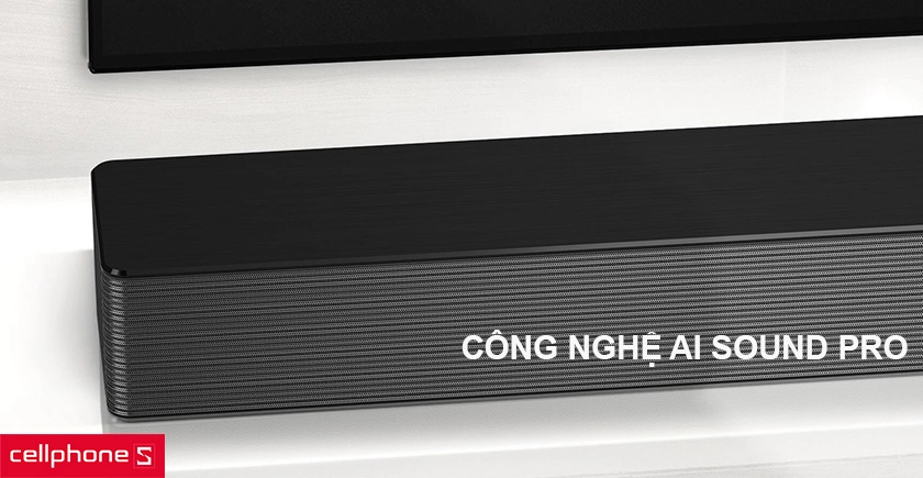 Công nghệ AI Sound Pro giúp đồng bộ âm thanh và nội dung