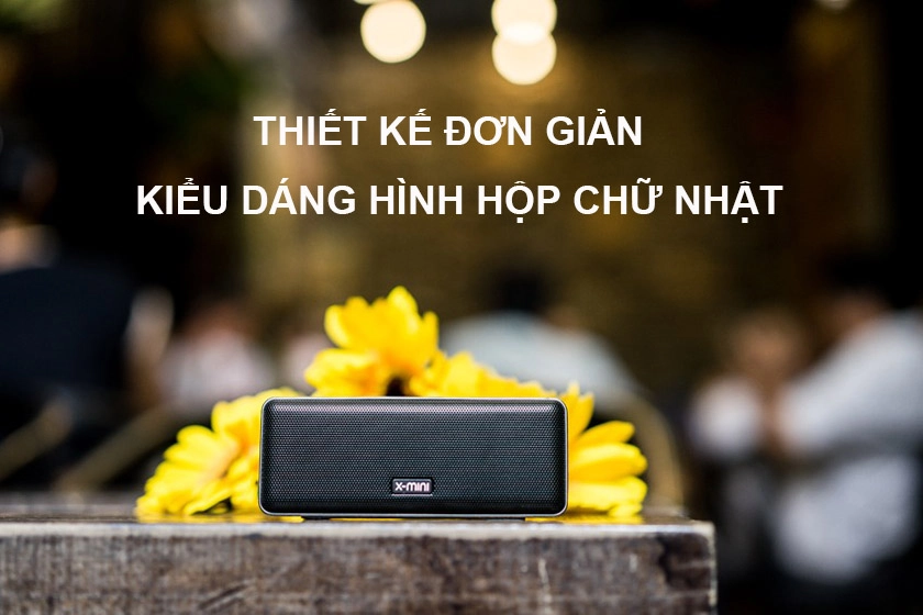 Thiết kế đơn giản nhỏ gọn, chống nước chuẩn IPX4