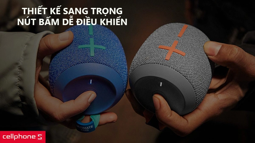 Thiết kế sang trọng, nút bấm dễ điều khiển