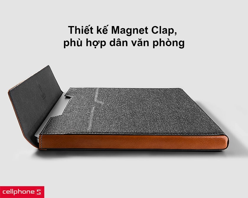 Túi chống sốc Tomtoc Premium Leather Macbook Pro Air 