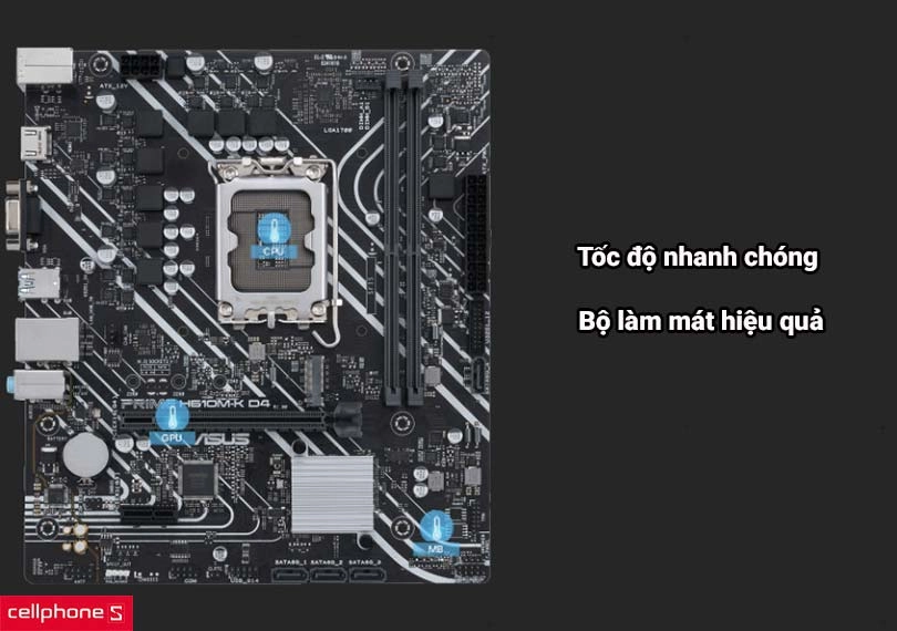 Mainboard Asus PRIME H610M-K D4 