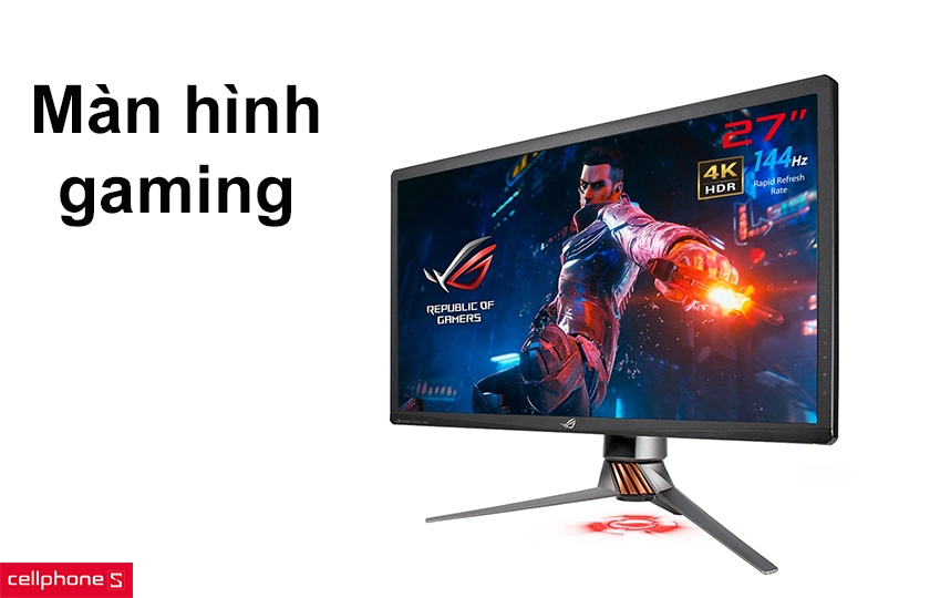 2. Màn hình cao cấp, gaming