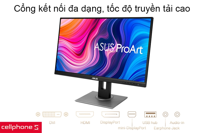 Cổng kết nối đa dạng, dễ dàng kết nối