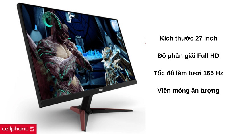 Màn hình gaming Acer Nitro VG270 S 27 inch